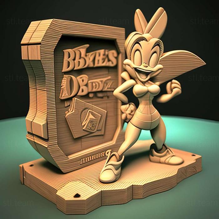 3D model Tiny Toon Adventures Babs Big Break game (STL)